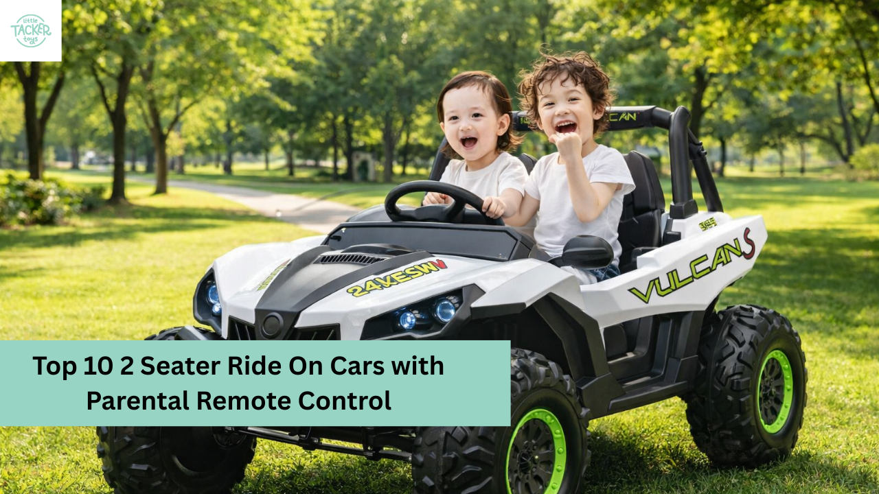2 Seater Ride On Car With Parental Remote Control