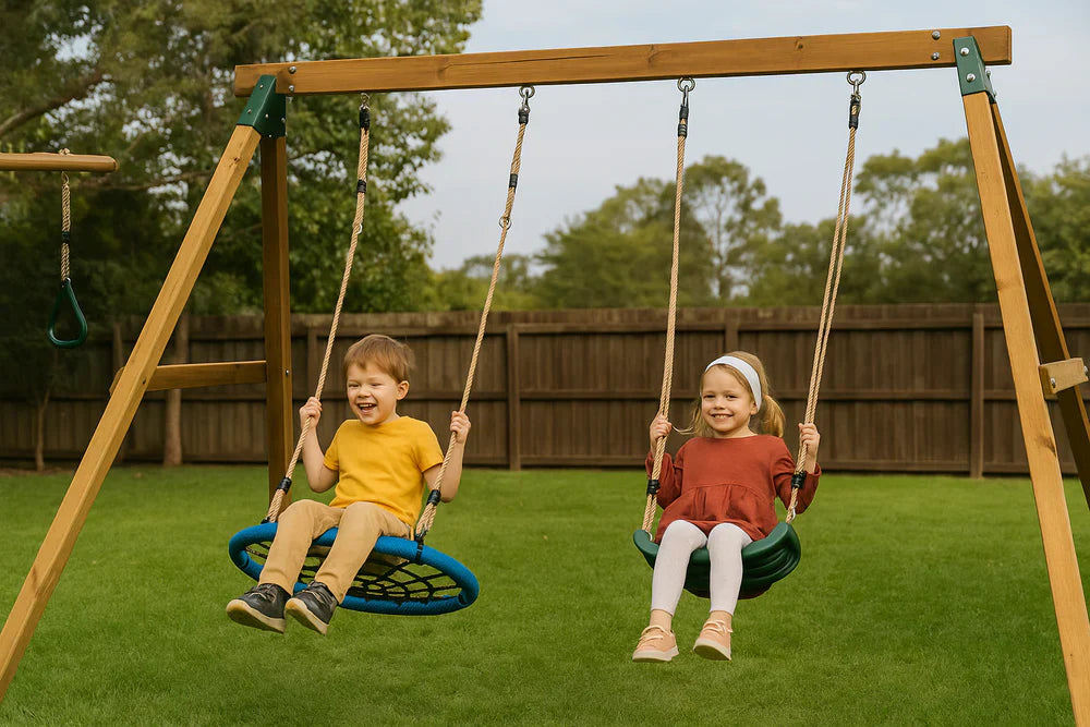 How Swing Accessories Add Life to Your Outdoor Play Equipment