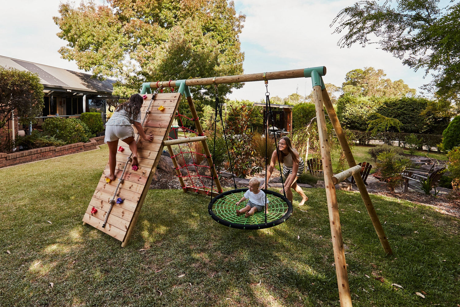 What are the Different Types of Swing Sets for Kids?