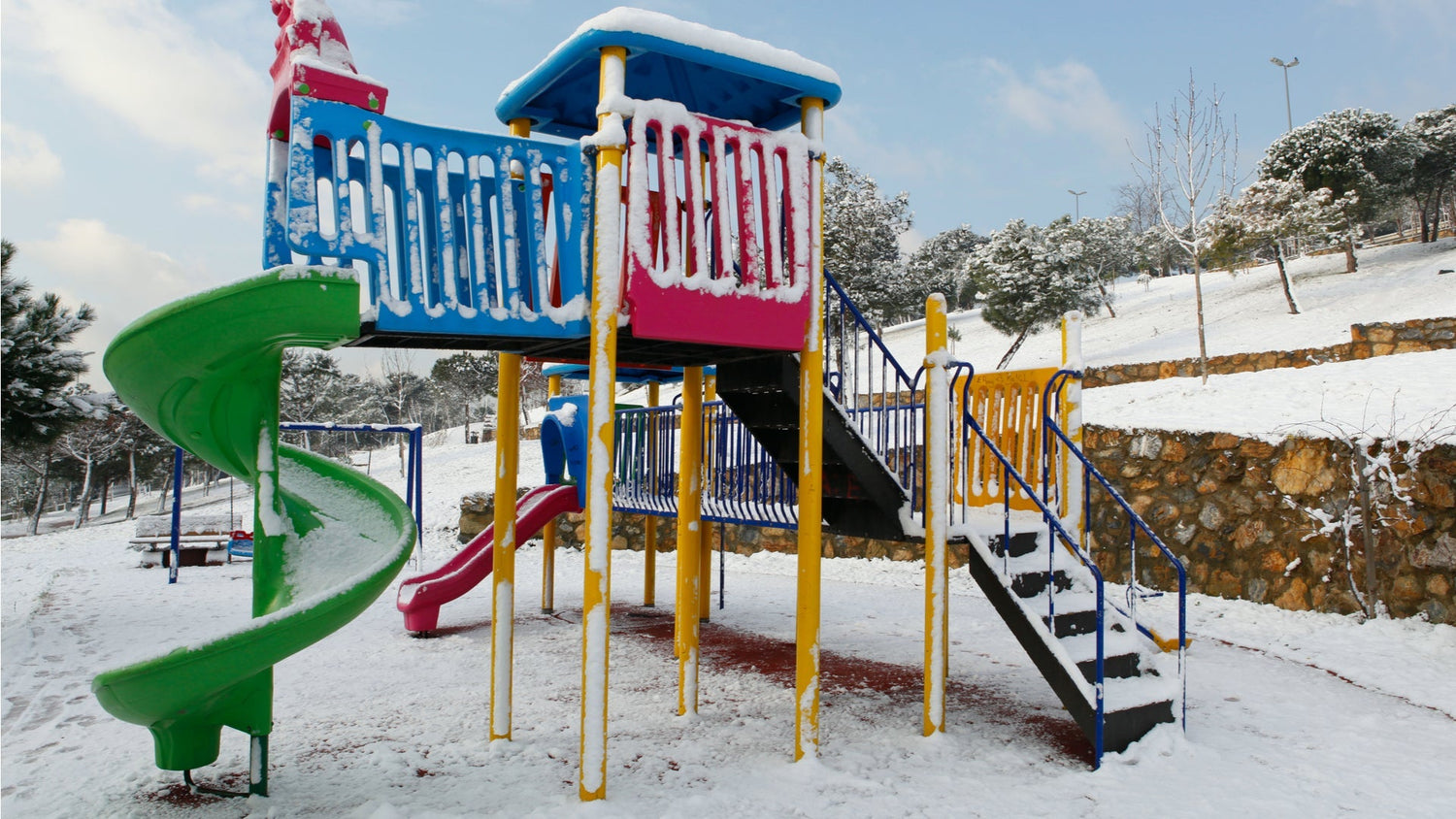 Can My Children Use Outdoor Play Equipment During the Winter?