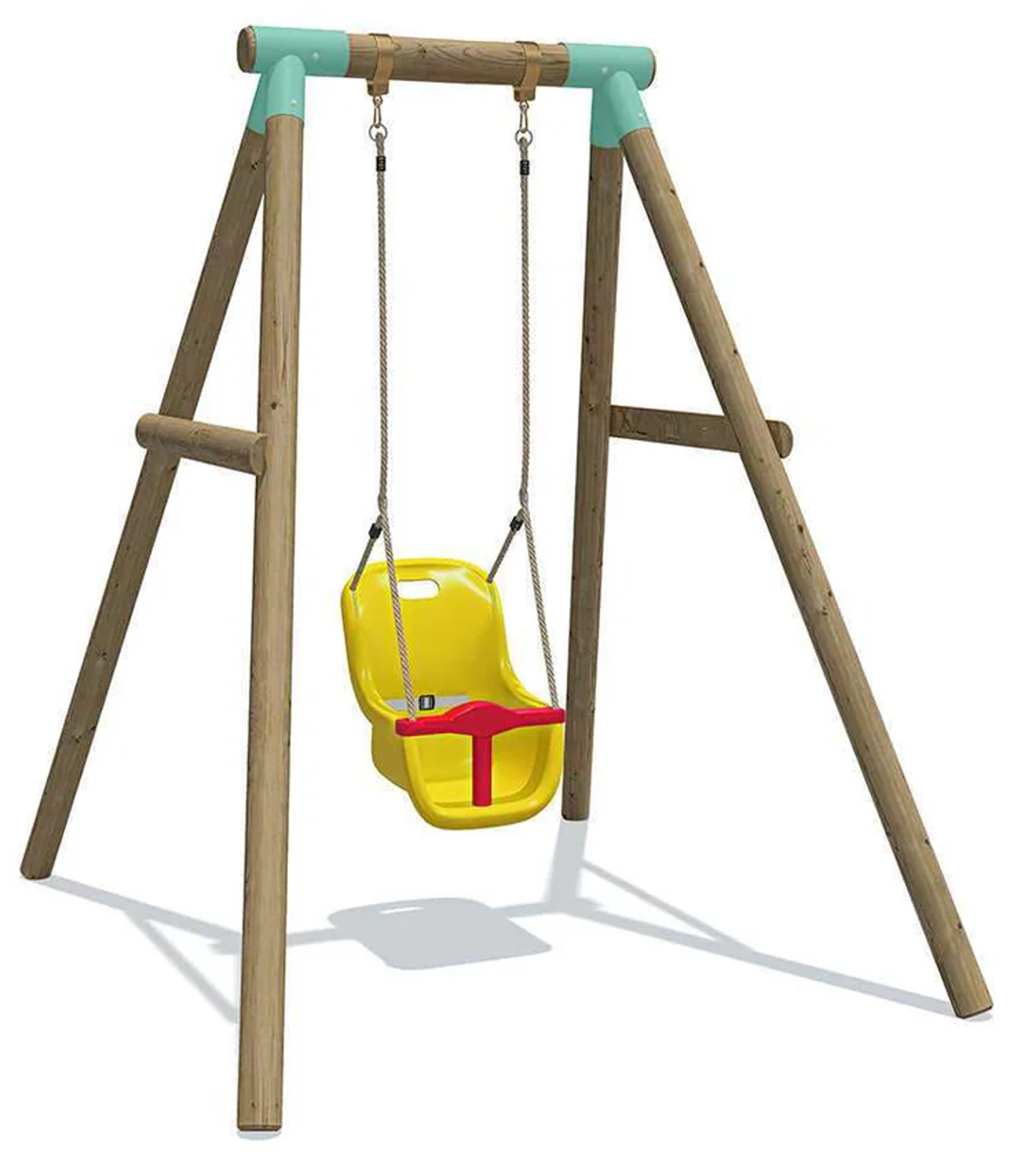 Wild Aussie “Grow With Me” 2-in-1 Wooden Swing Set