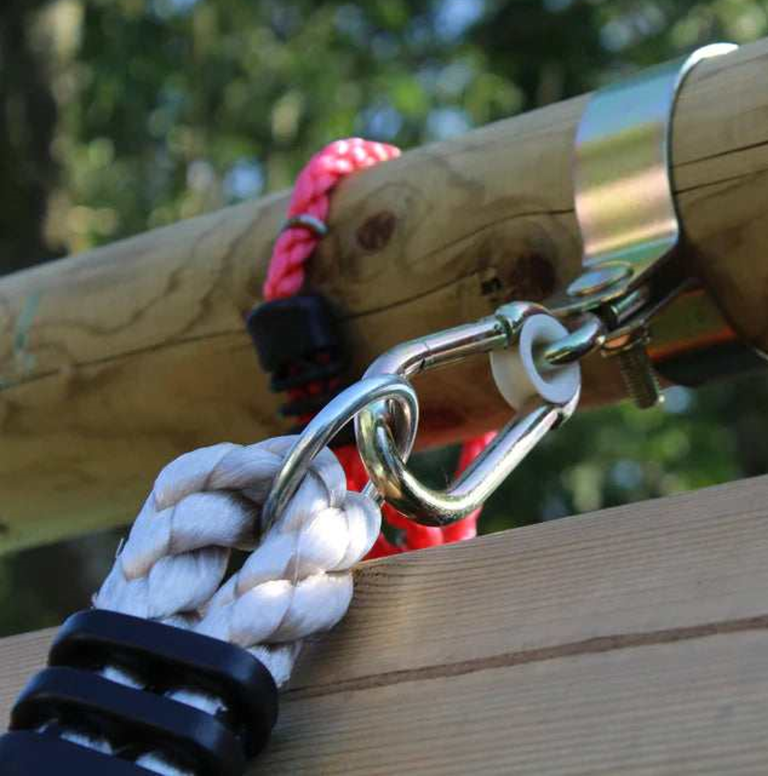 Wild Aussie Wooden Climber & Nest Swing Set