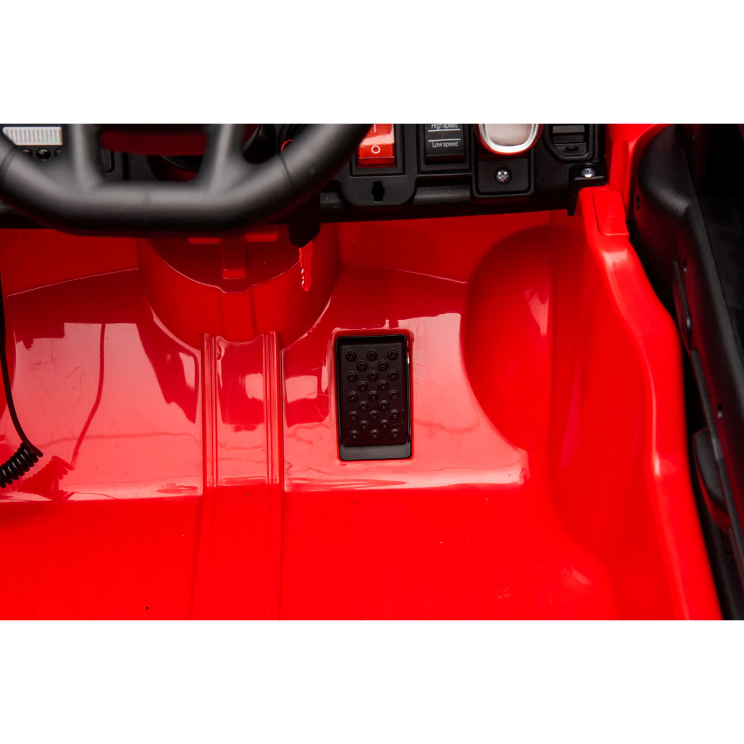 24v Licensed Dodge Ram Fire Truck Official Ride On 4x4