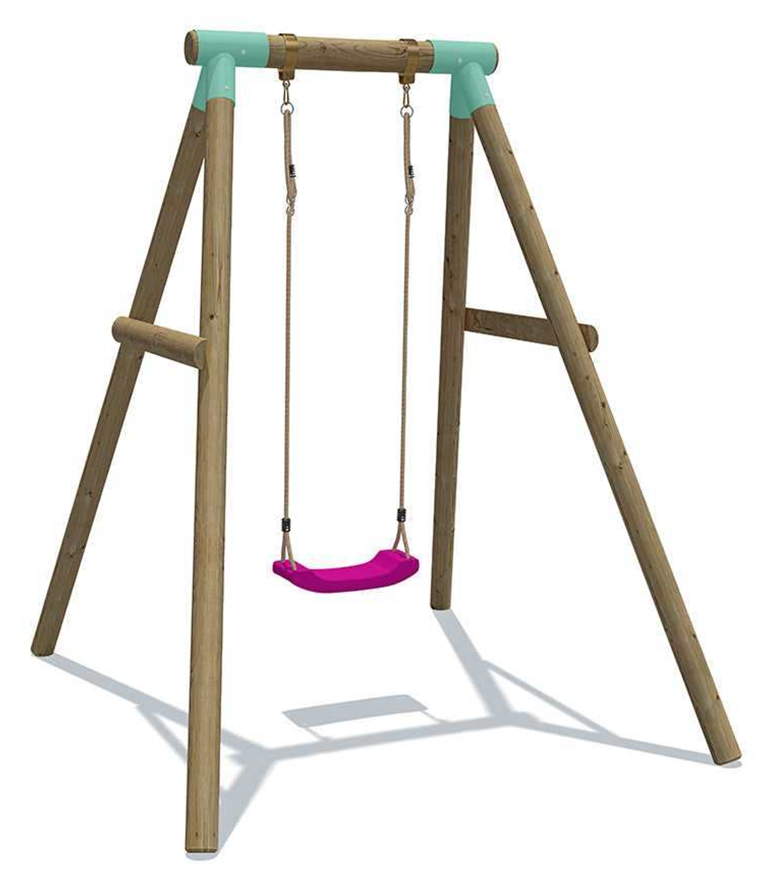 Wild Aussie Kids Wooden Swing Set