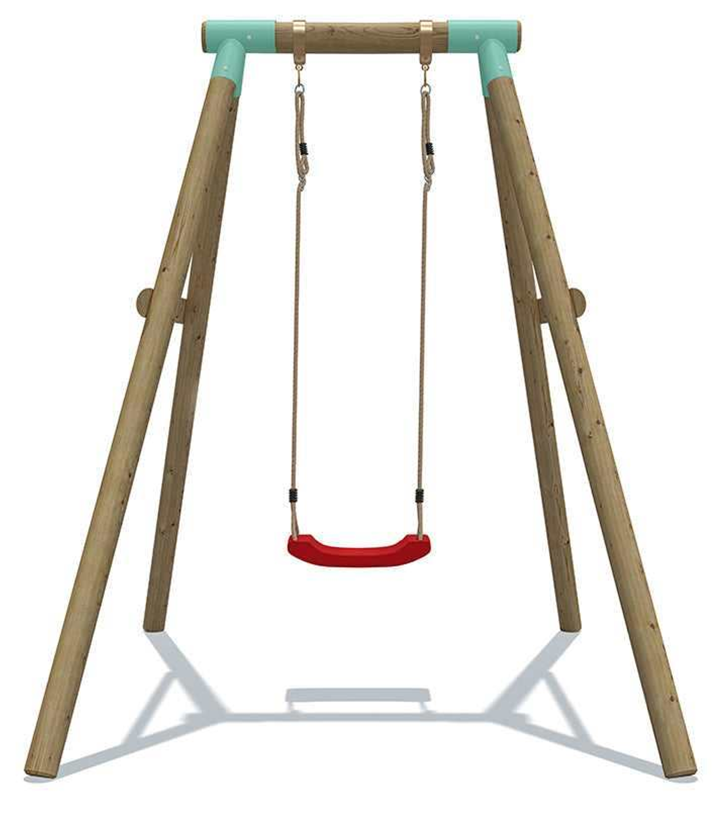Wild Aussie “Grow With Me” 2-in-1 Wooden Swing Set