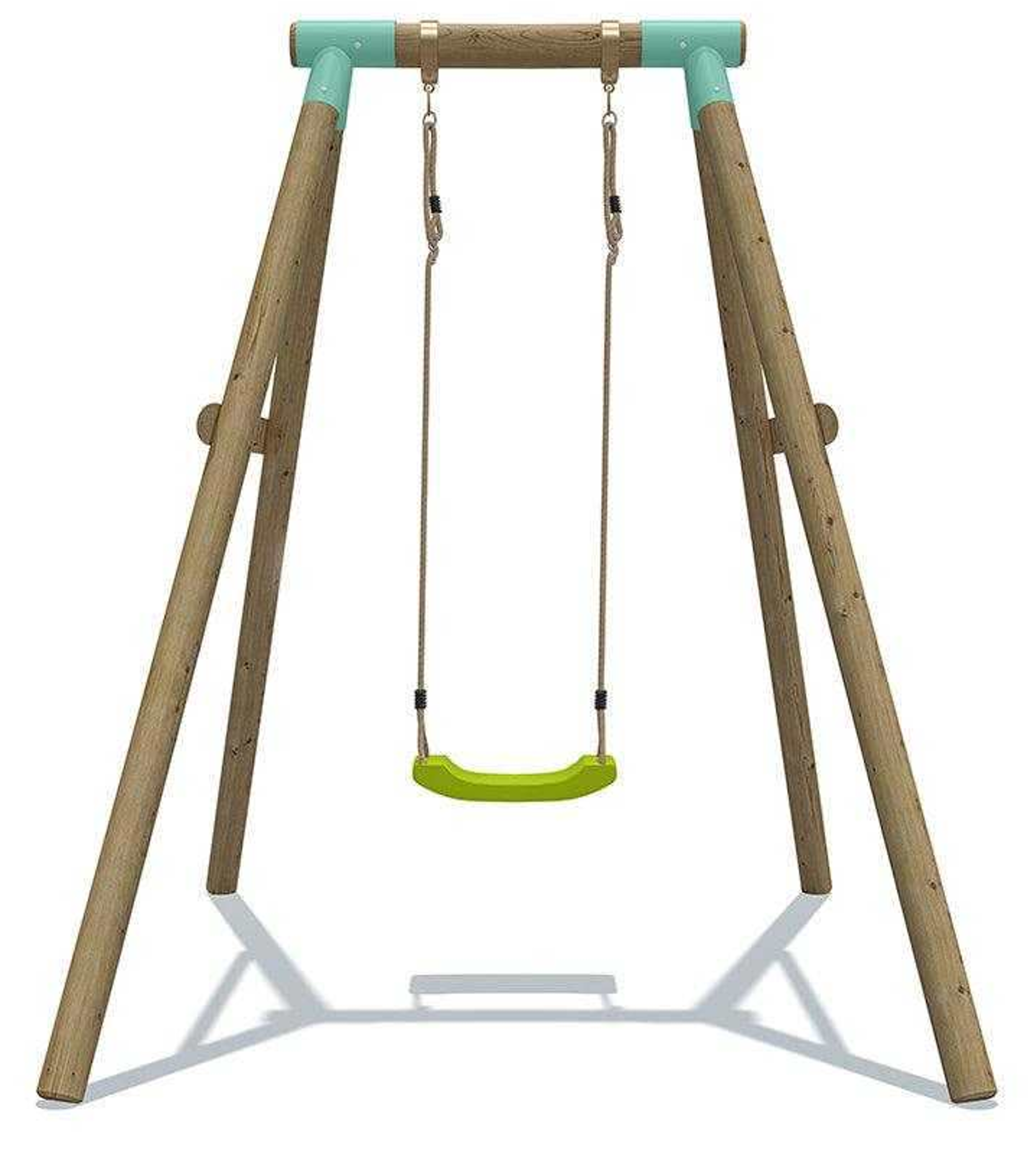 Wild Aussie “Grow With Me” 2-in-1 Wooden Swing Set