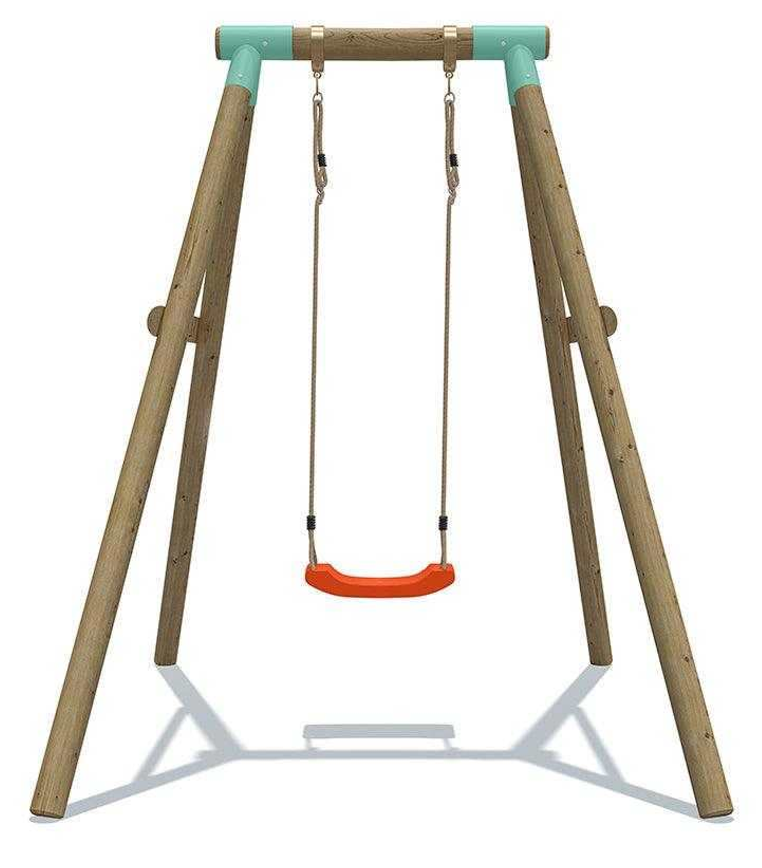 Wild Aussie “Grow With Me” 2-in-1 Wooden Swing Set