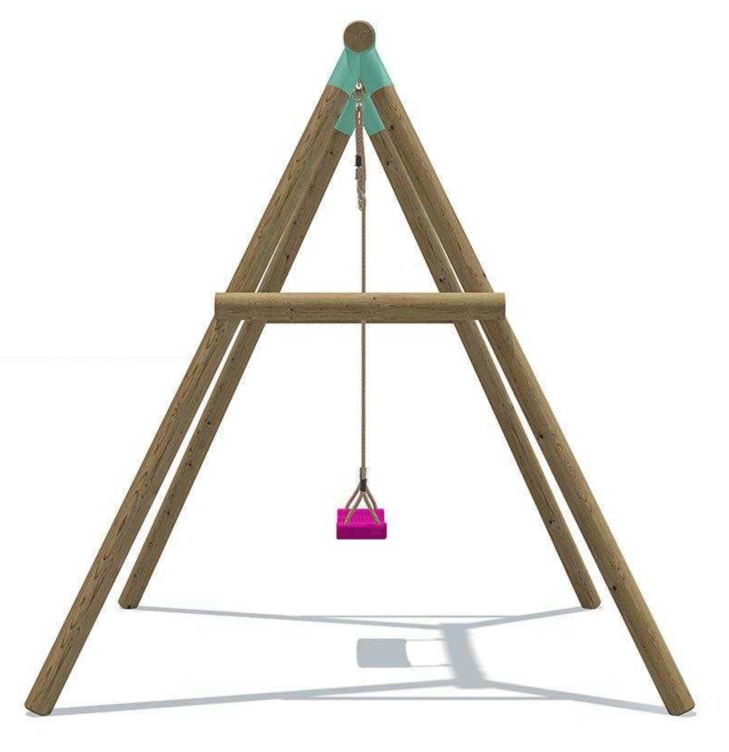 Wild Aussie Kids Wooden Swing Set