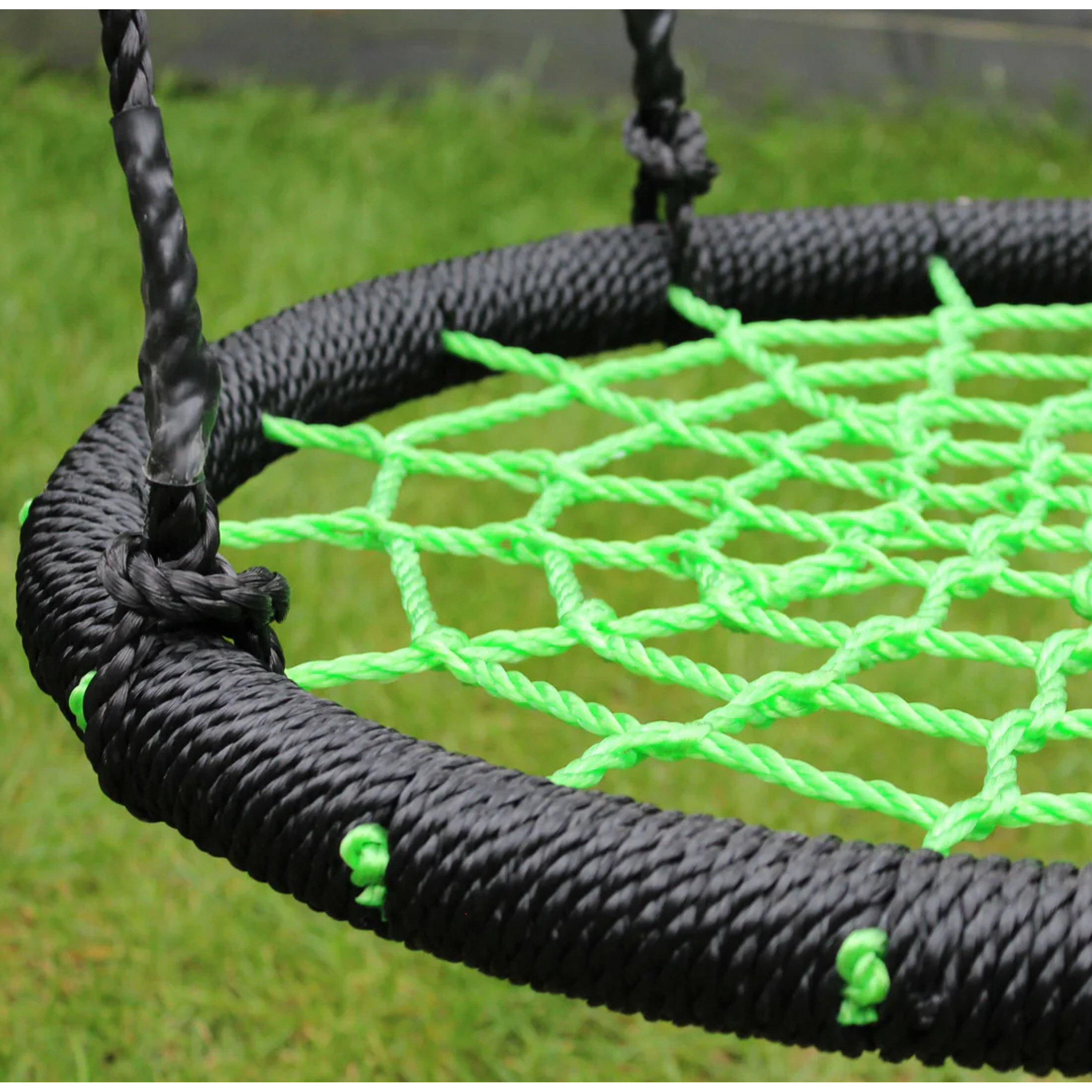 Wild Aussie Wooden Climber & 120cm Nest Swing Set