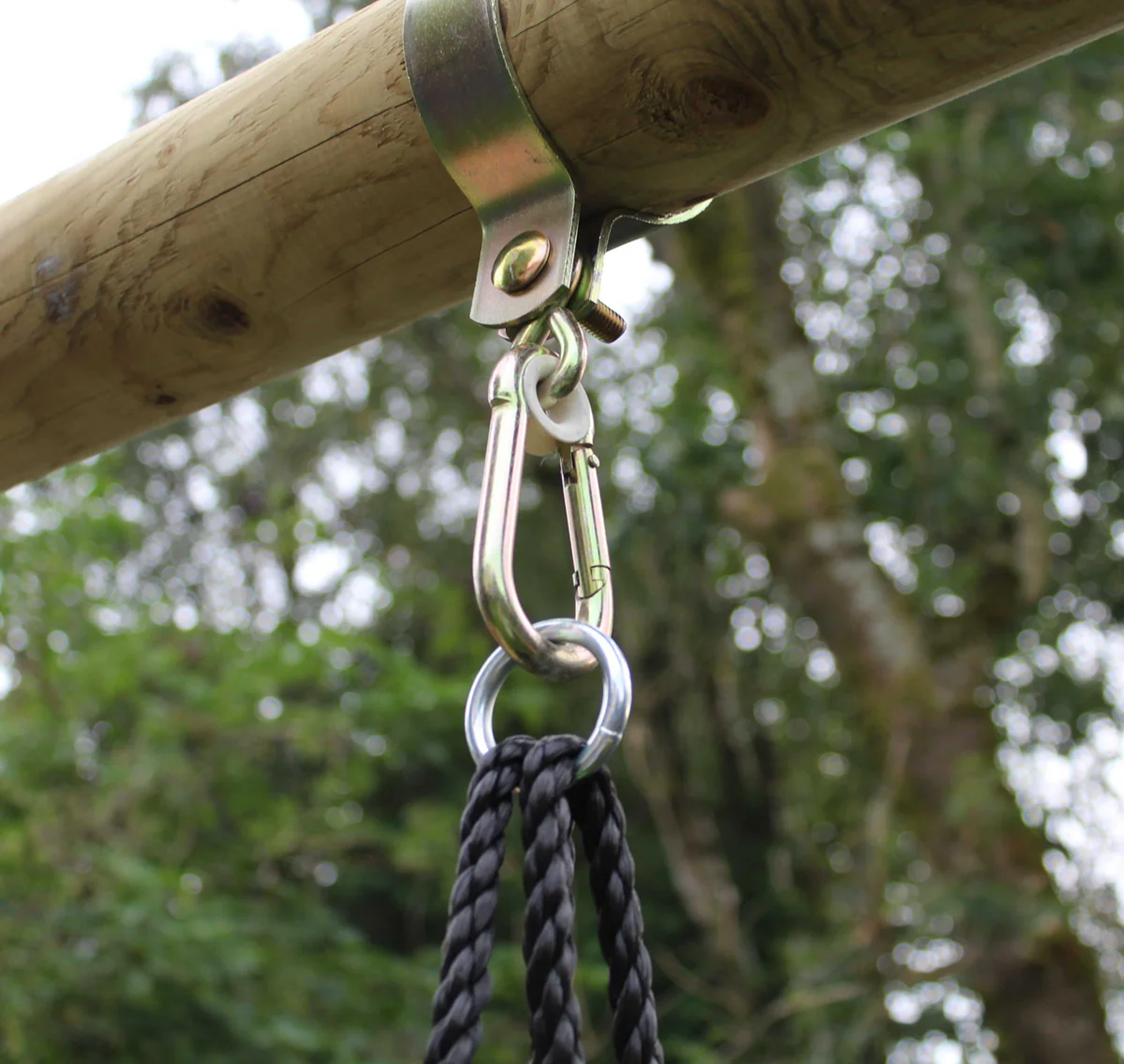 Wild Aussie Kids Wooden 65cm Nest Wooden Swing Set