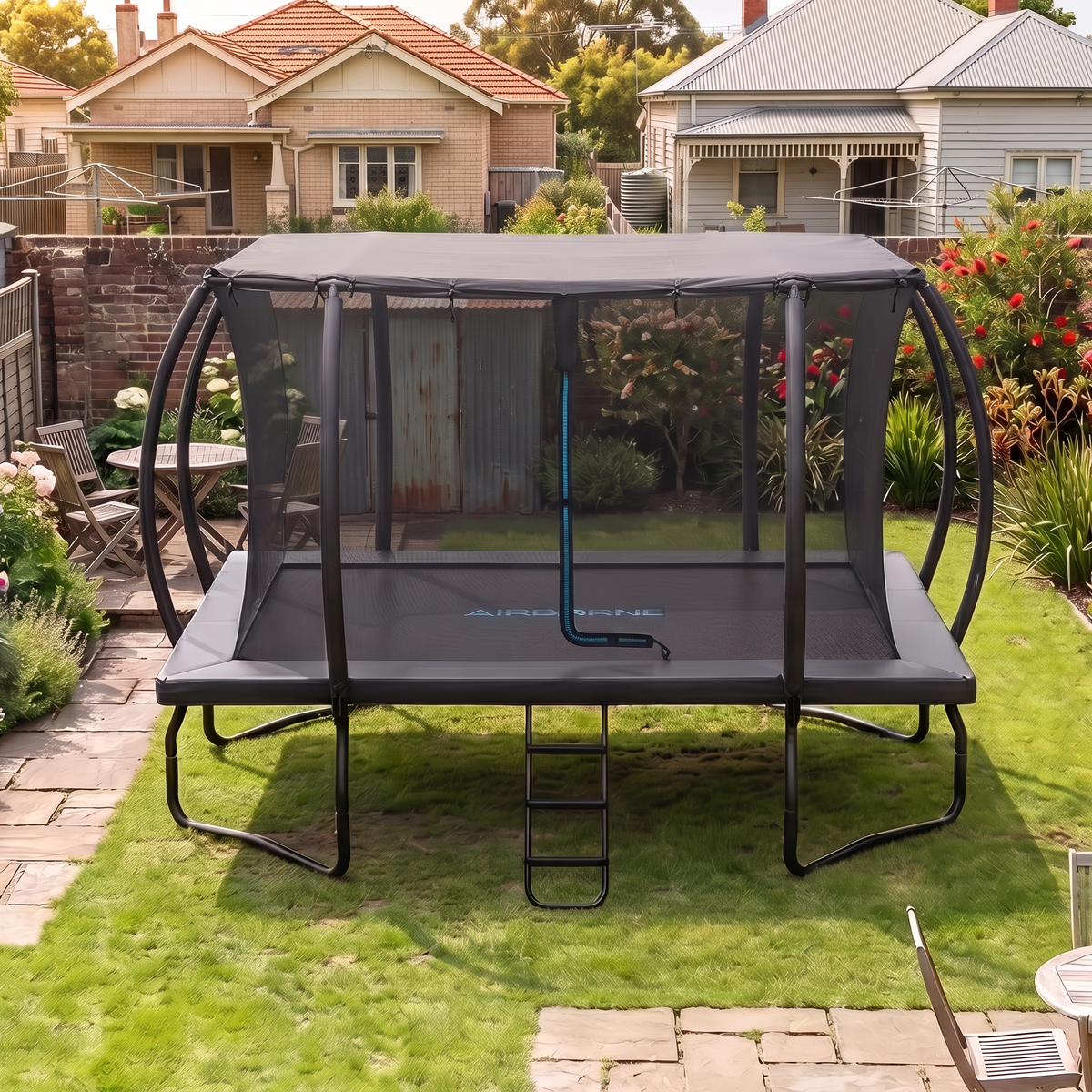 Rectangle trampoline shade cover