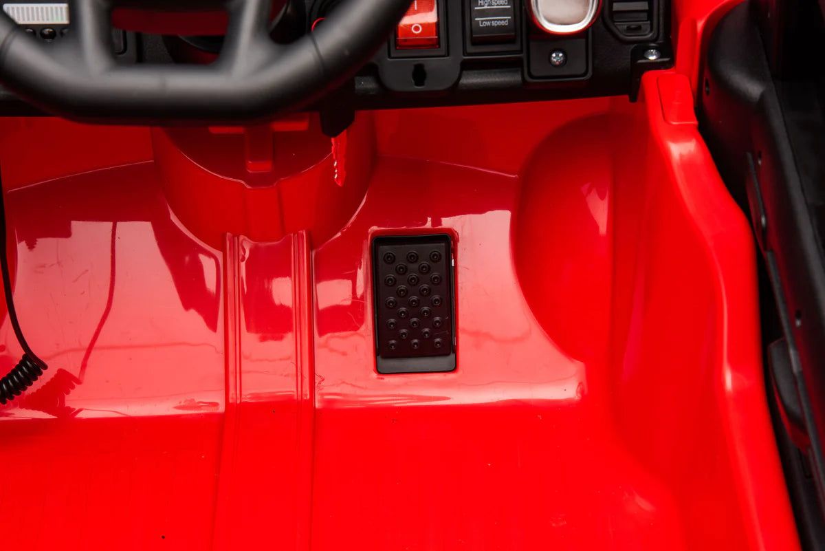 24v Licensed Dodge Ram Fire Truck Official Ride On 4x4