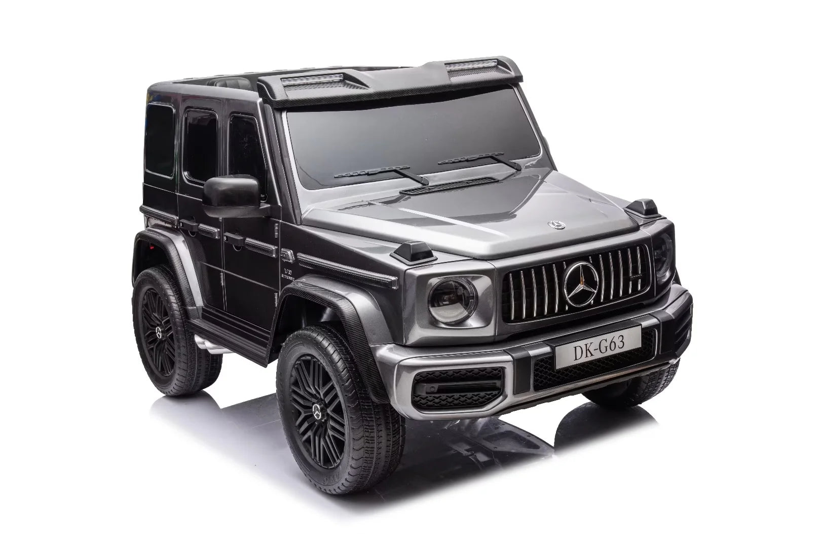 Licensed Mercedes-AMG G63 kids electric ride-on car with 4WD – side view