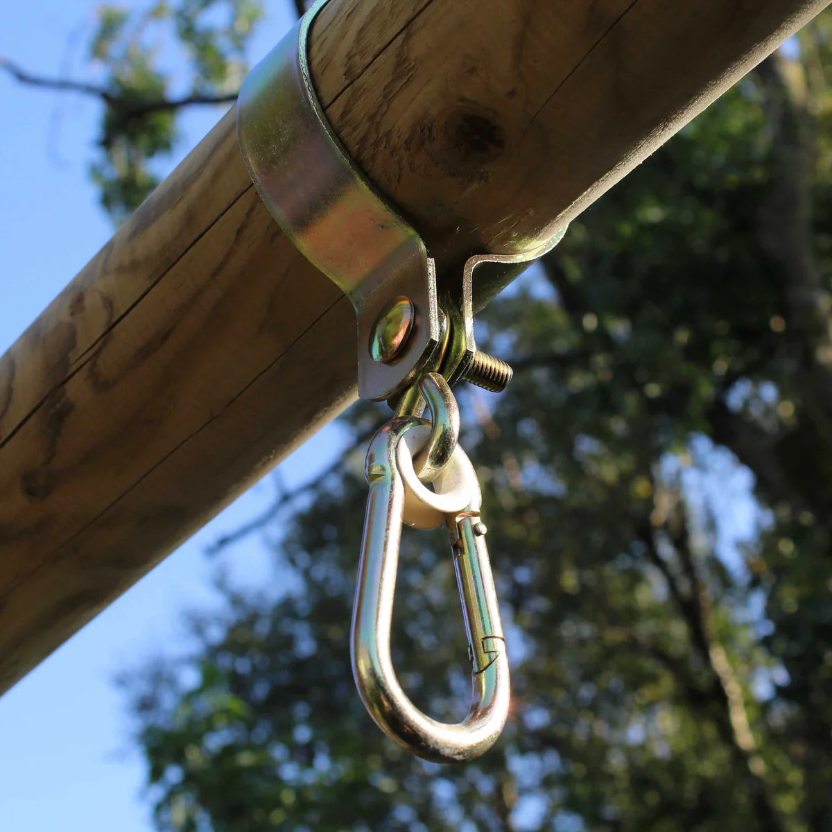 Wild Aussie “Grow With Me” 2-in-1 Wooden Swing Set