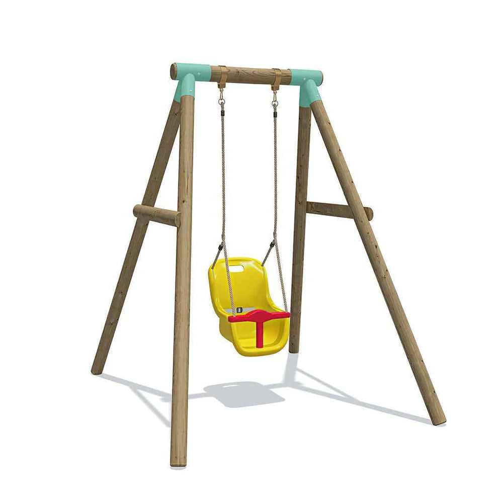 Wild Aussie “Grow With Me” 2-in-1 Wooden Swing Set