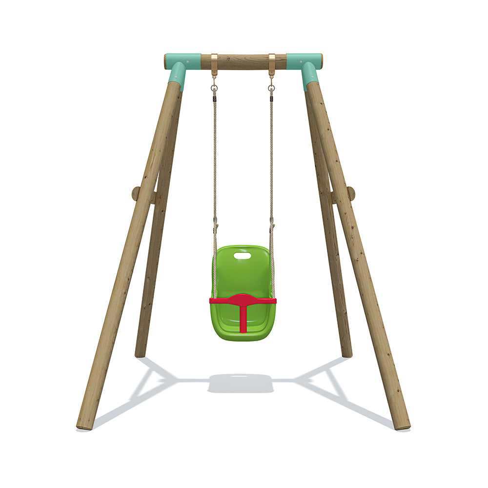 Wild Aussie “Grow With Me” 2-in-1 Wooden Swing Set