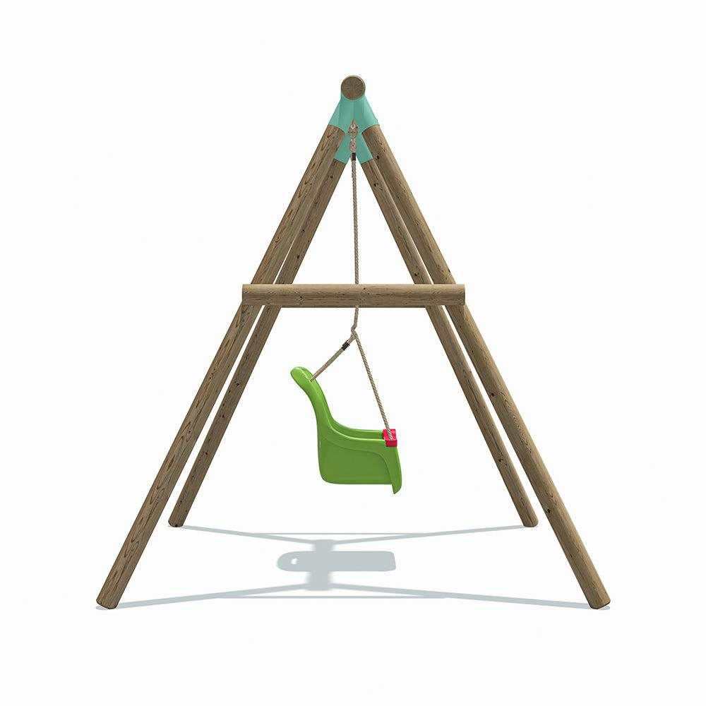 Wild Aussie “Grow With Me” 2-in-1 Wooden Swing Set