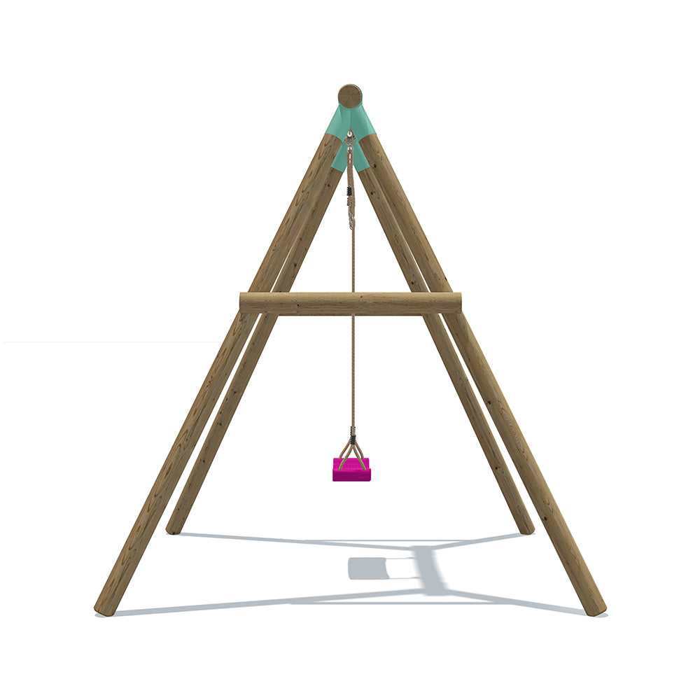 Wild Aussie “Grow With Me” 2-in-1 Wooden Swing Set