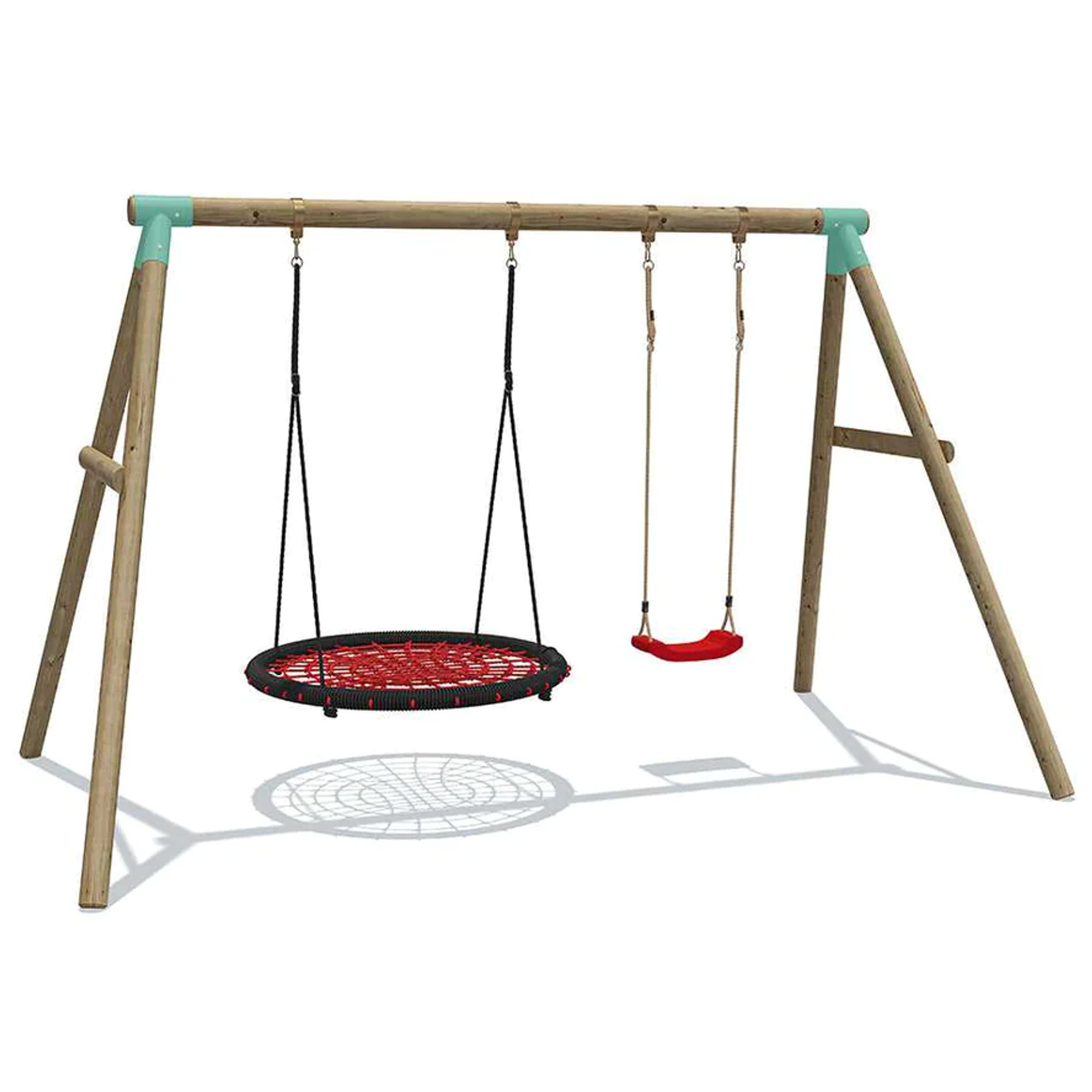 Wild Aussie 120cm Round Nest with Swing Seat