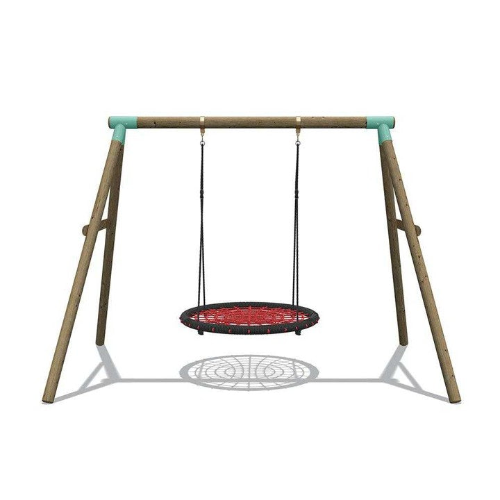 Wild Aussie 120cm Round Nest Swing Set