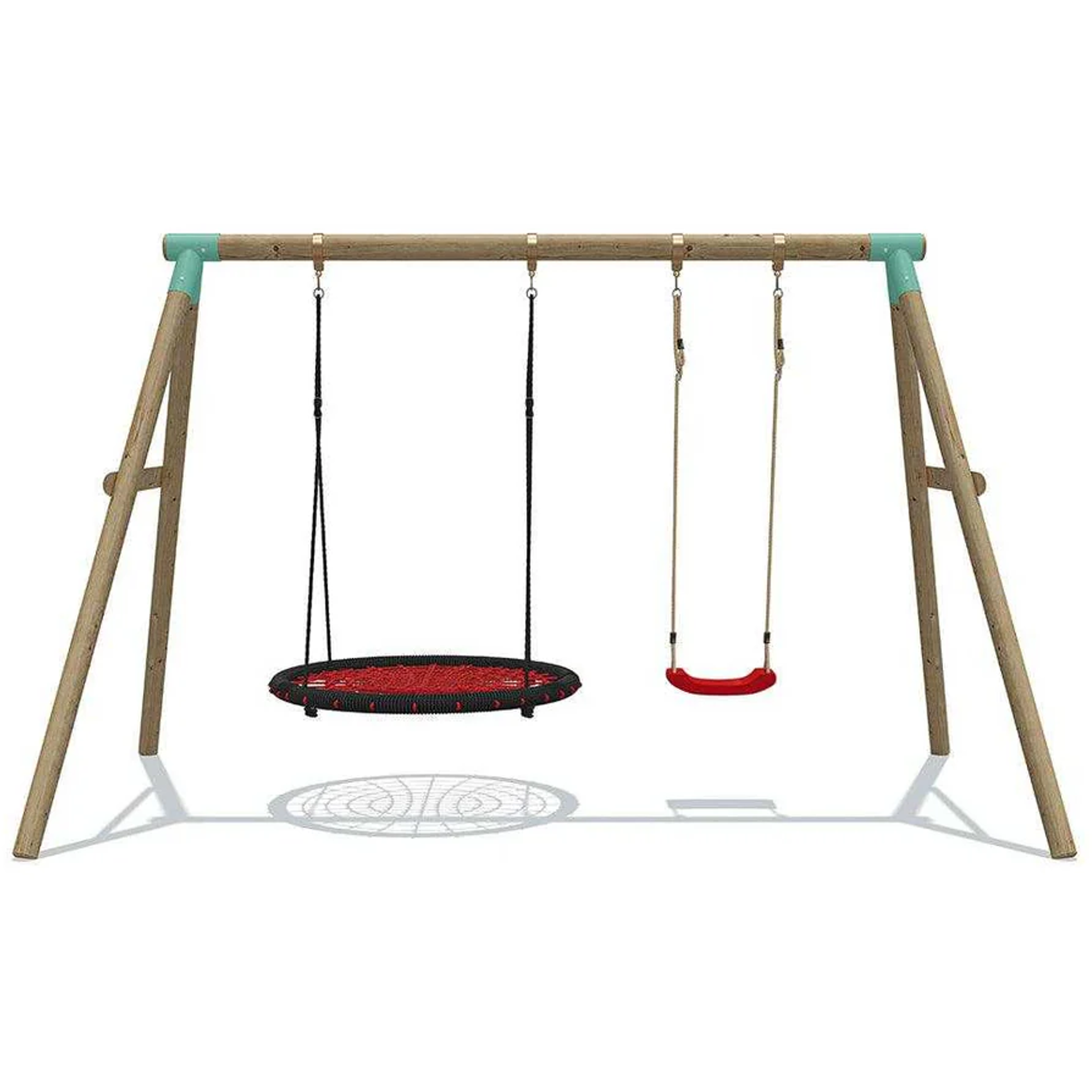 Wild Aussie 120cm Round Nest with Swing Seat
