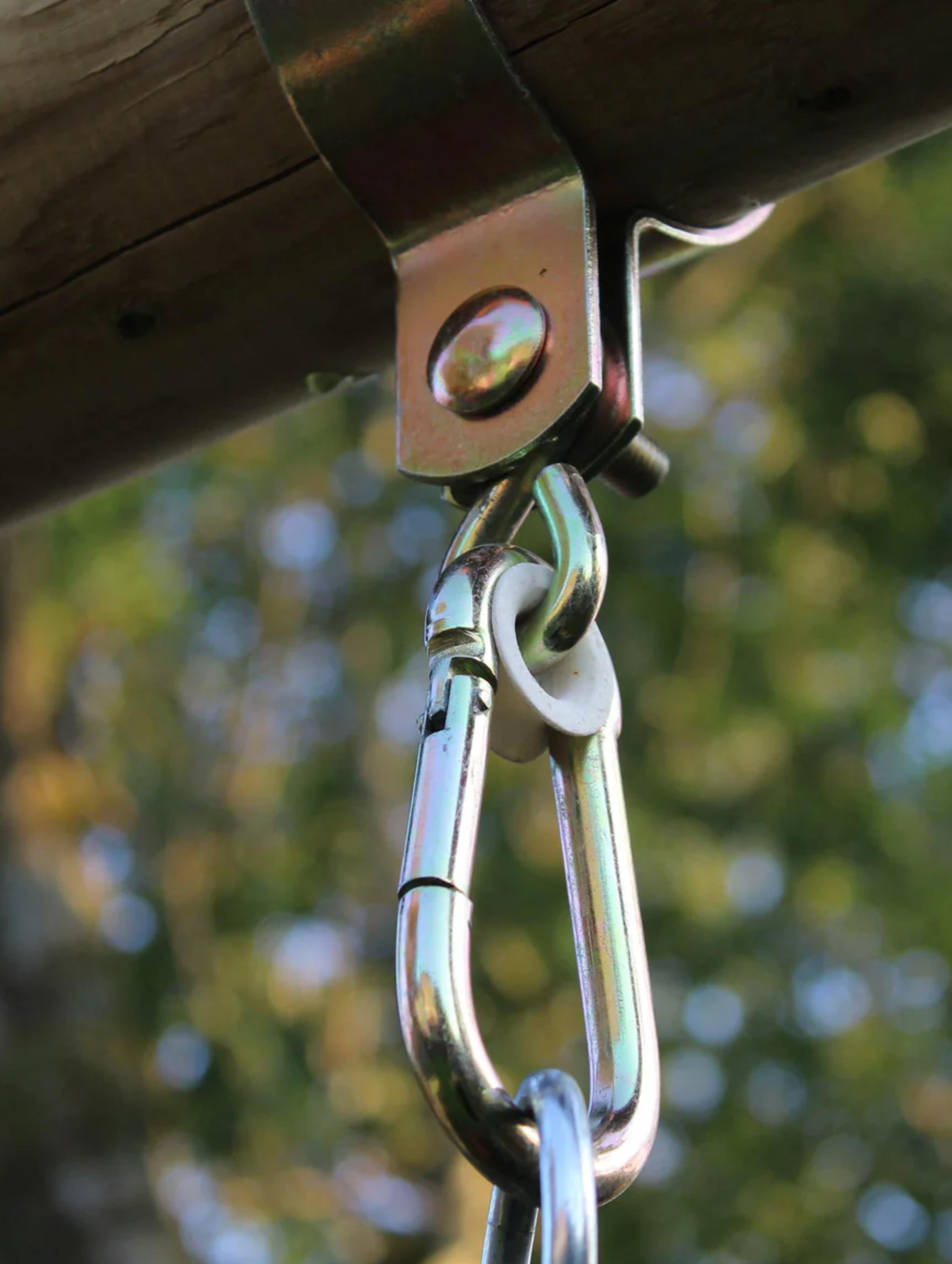 Wild Aussie Wooden Climber Swing Set