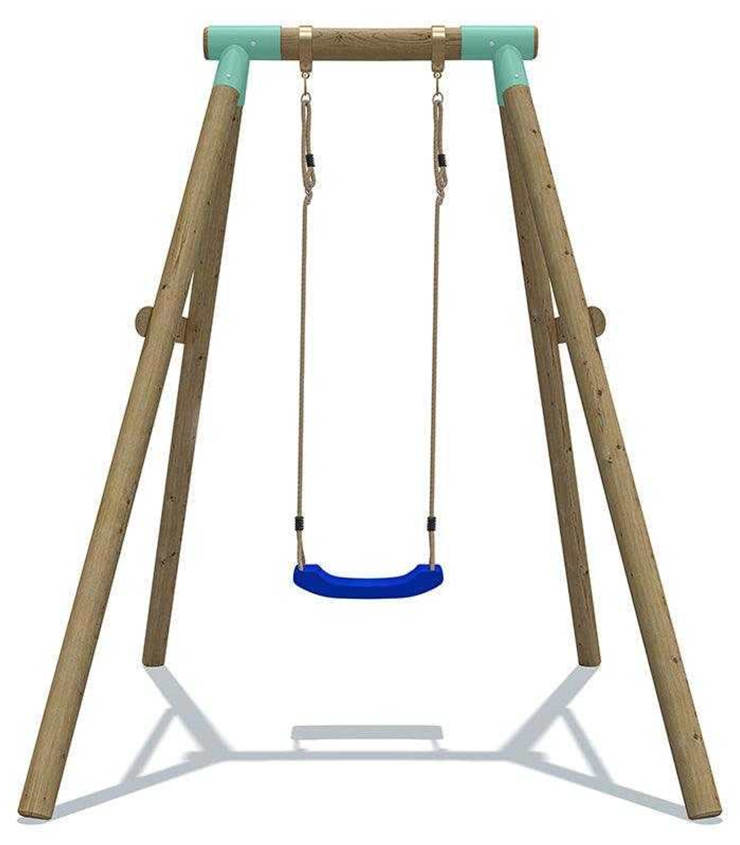 Wild Aussie “Grow With Me” 2-in-1 Wooden Swing Set