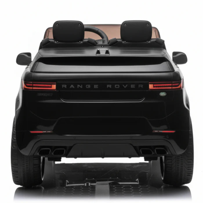 Black Range Rover model on a white background