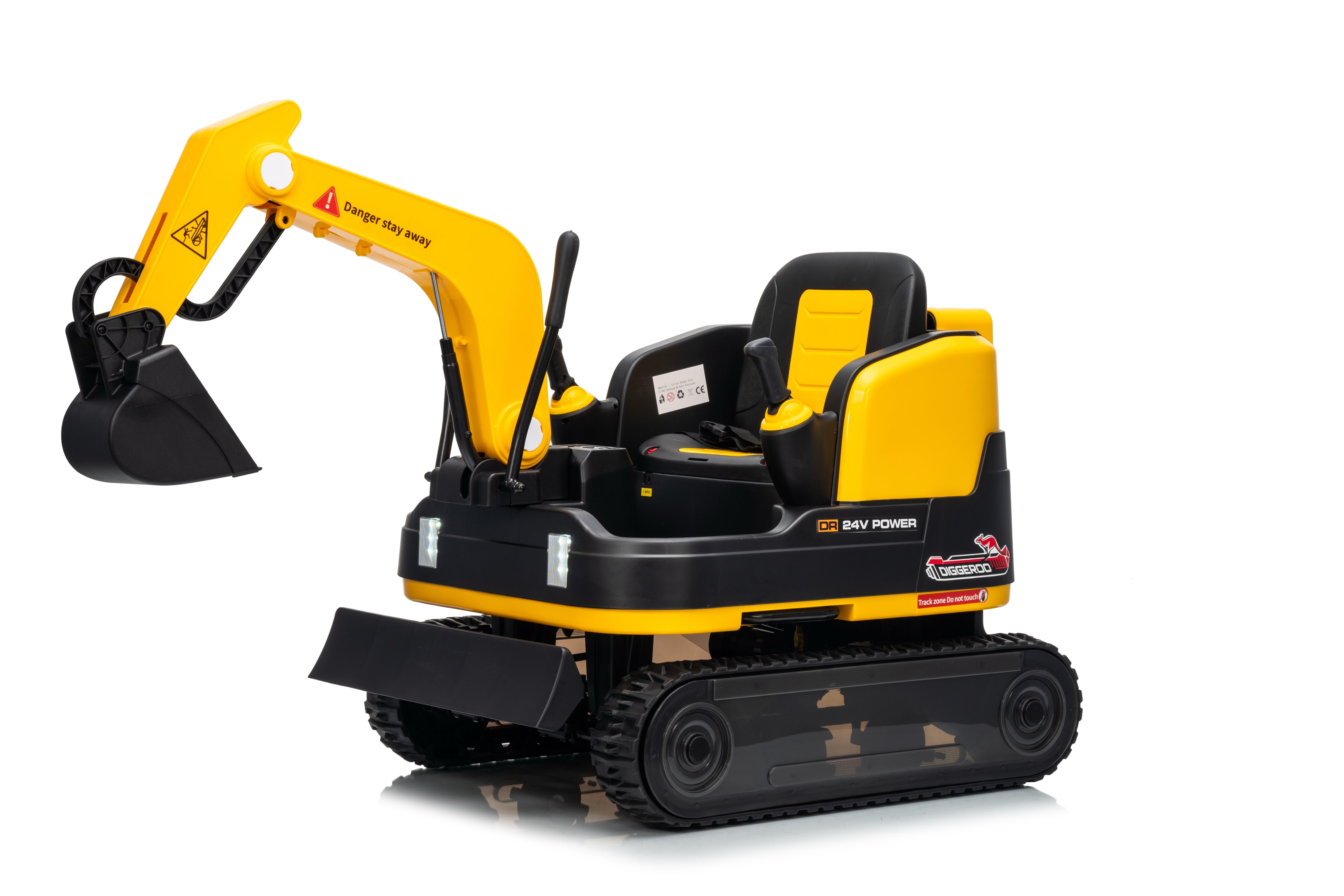 24v Diggeroo ride on excavator 