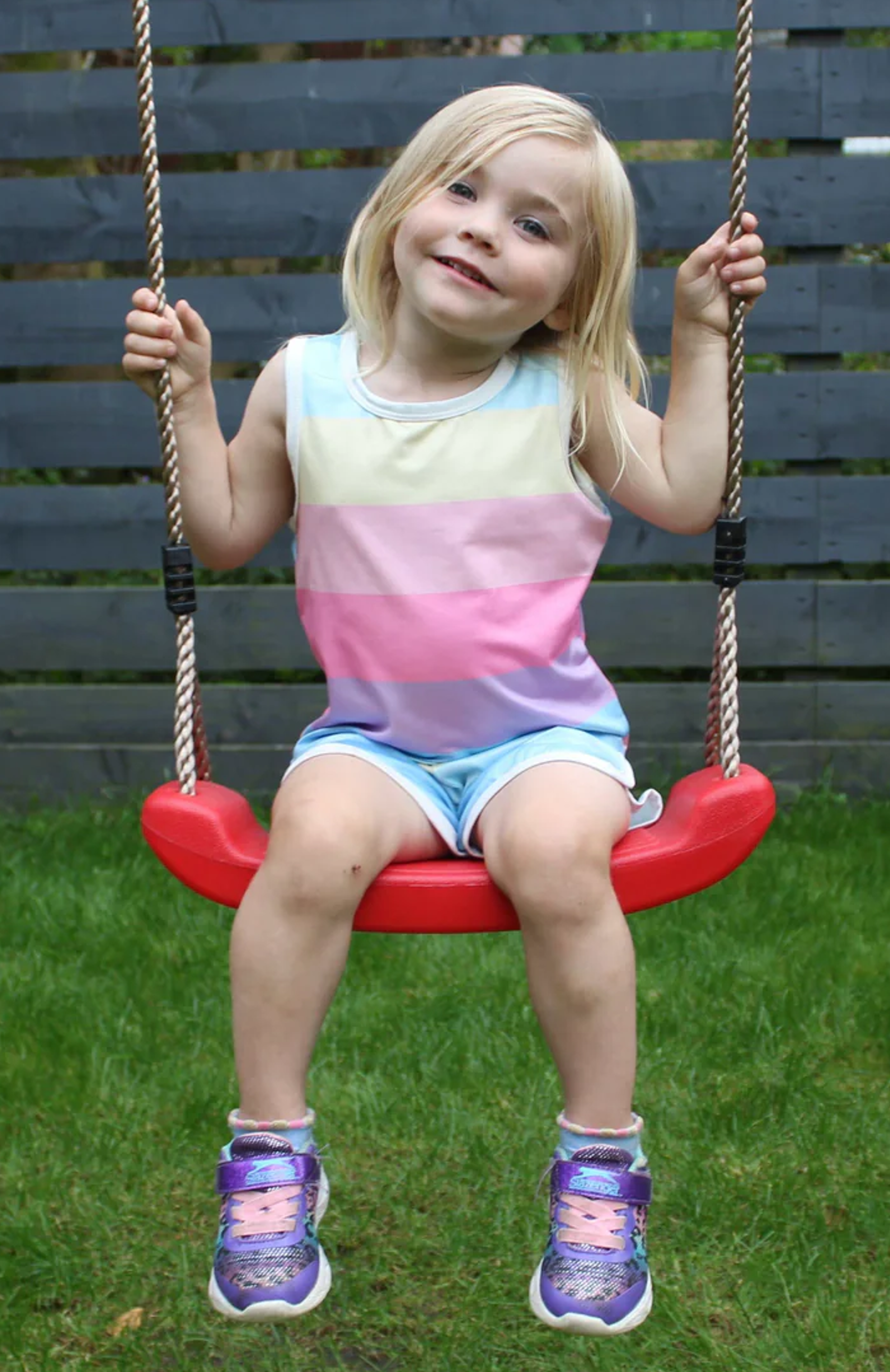 Wild Aussie Wooden Climber Swing Set