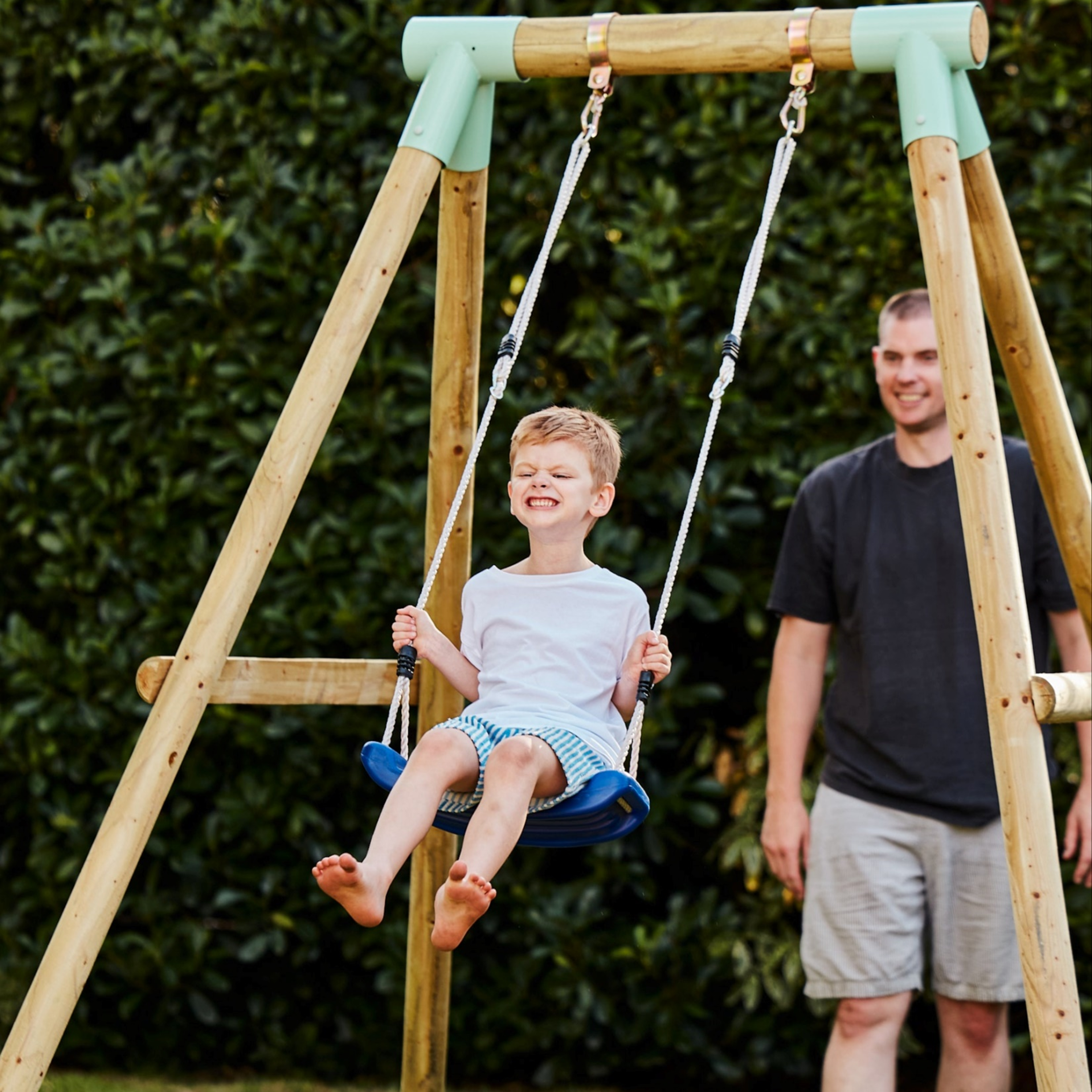 Wild Aussie Kids Wooden Swing Set