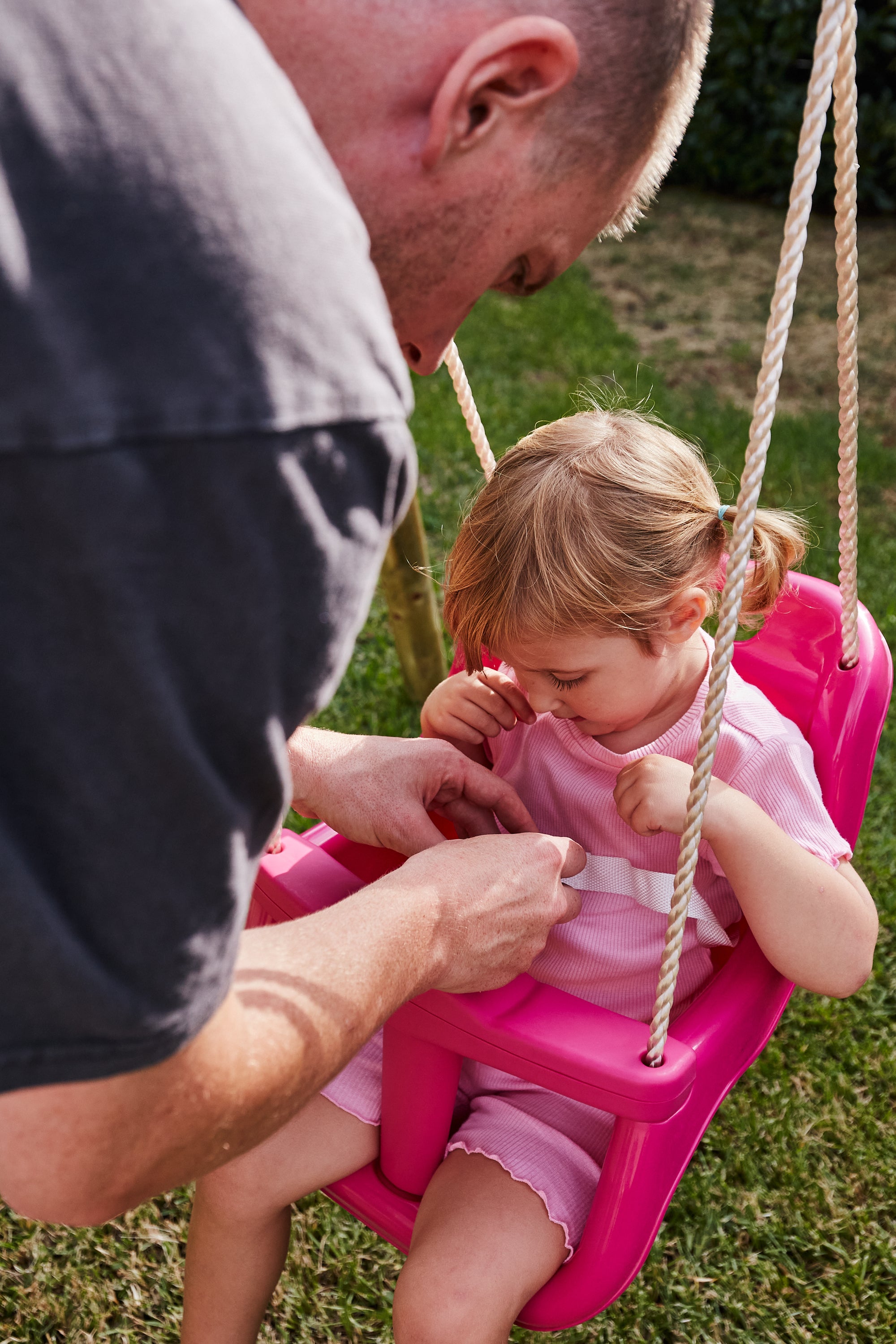 Wild Aussie “Grow With Me” 2-in-1 Wooden Swing Set