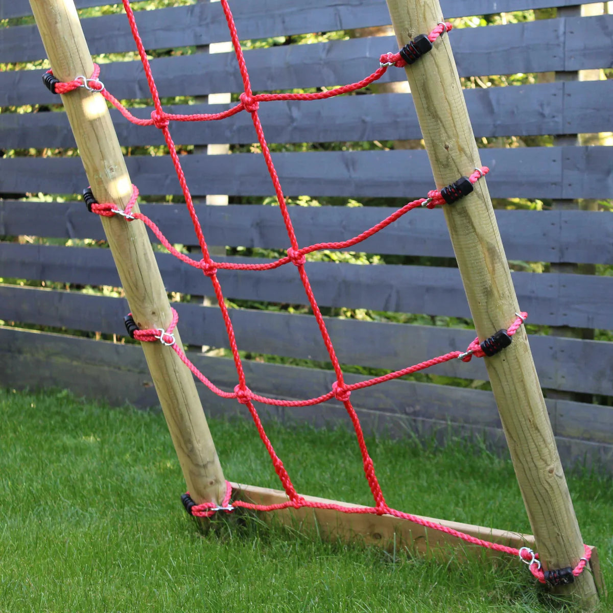 Wild Aussie Wooden Climber & 65cm Nest Swing Set