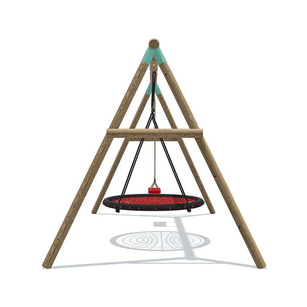 Wild Aussie 120cm Round Nest with Swing Seat