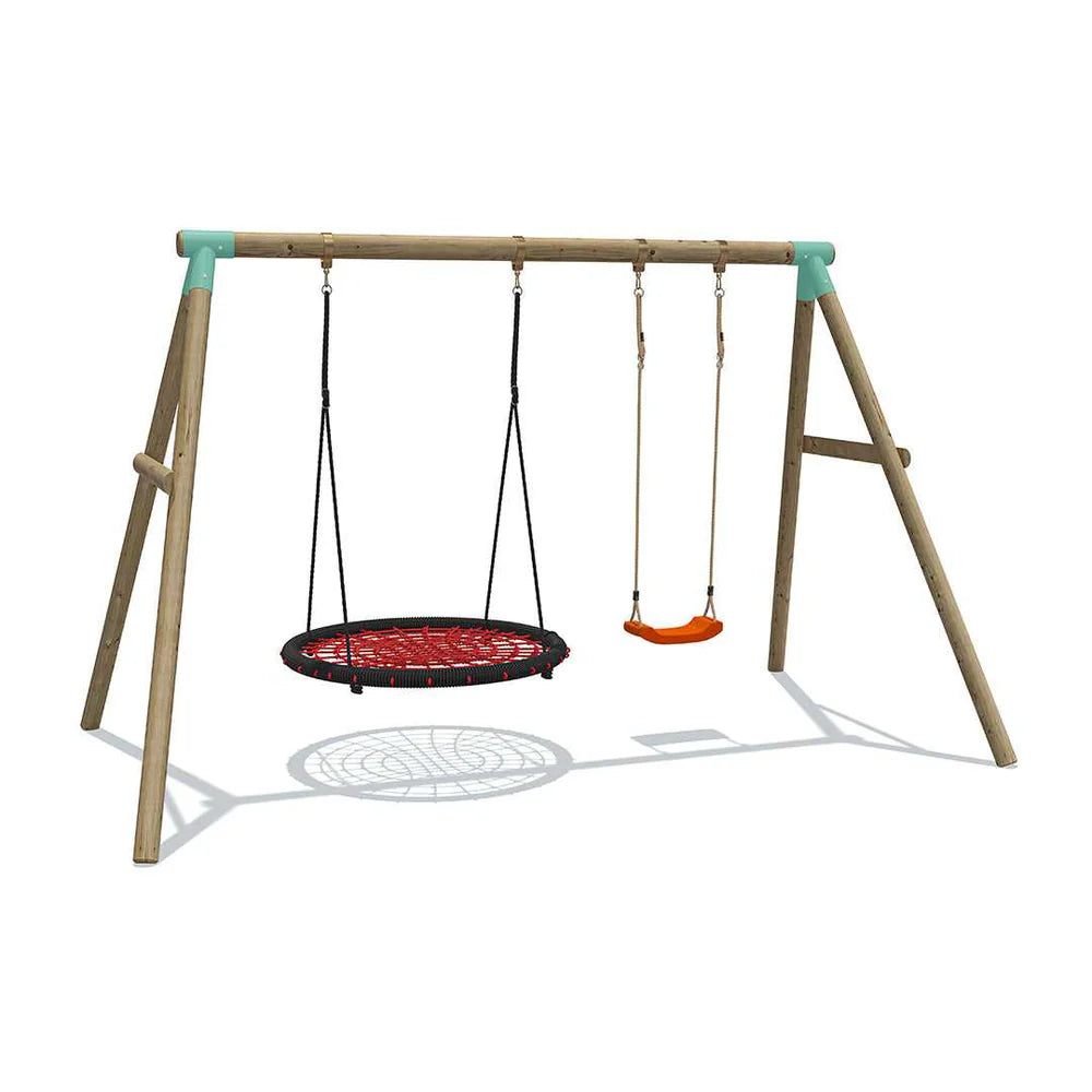 Wild Aussie 120cm Round Nest with Swing Seat