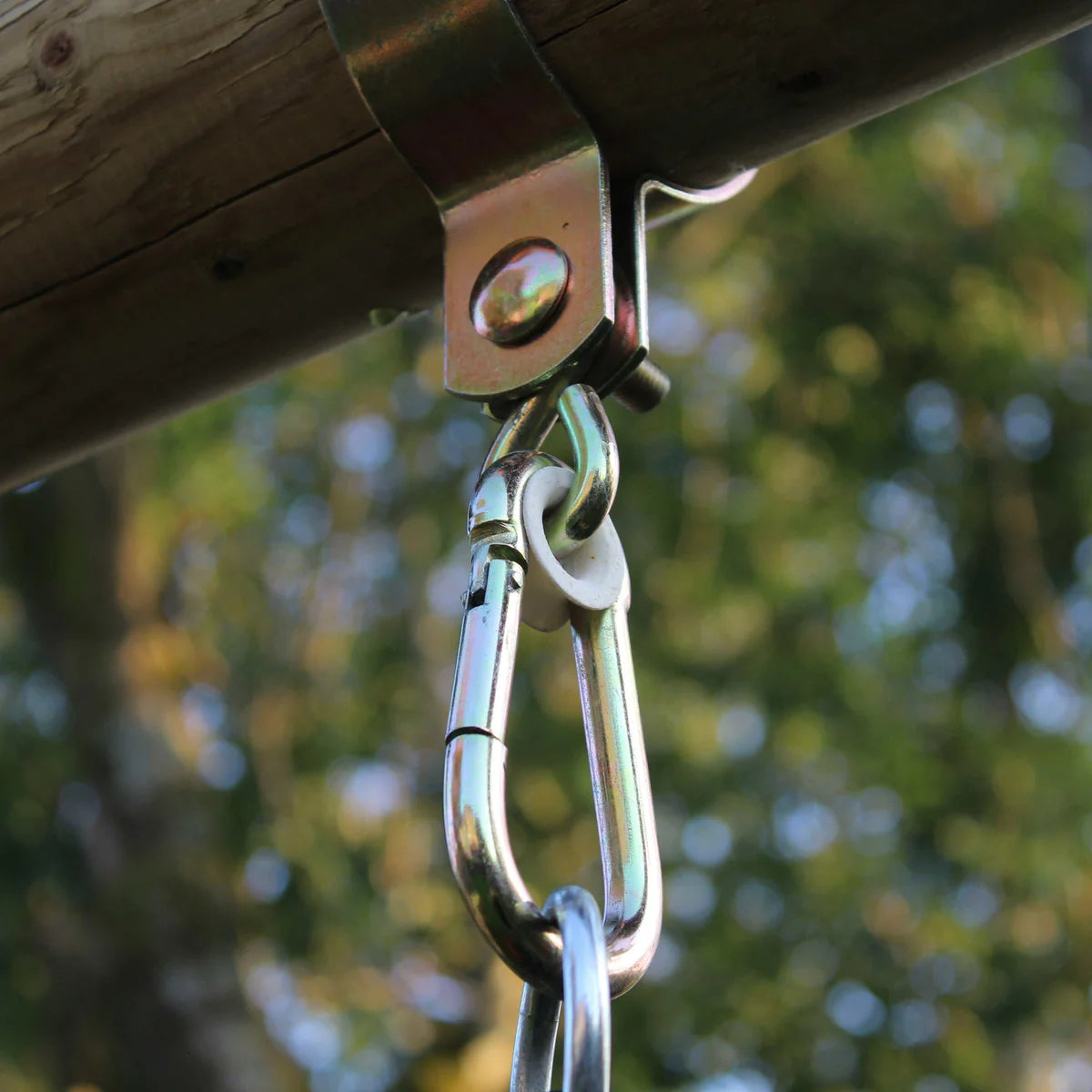 Wild Aussie Wooden Climber Swing Set