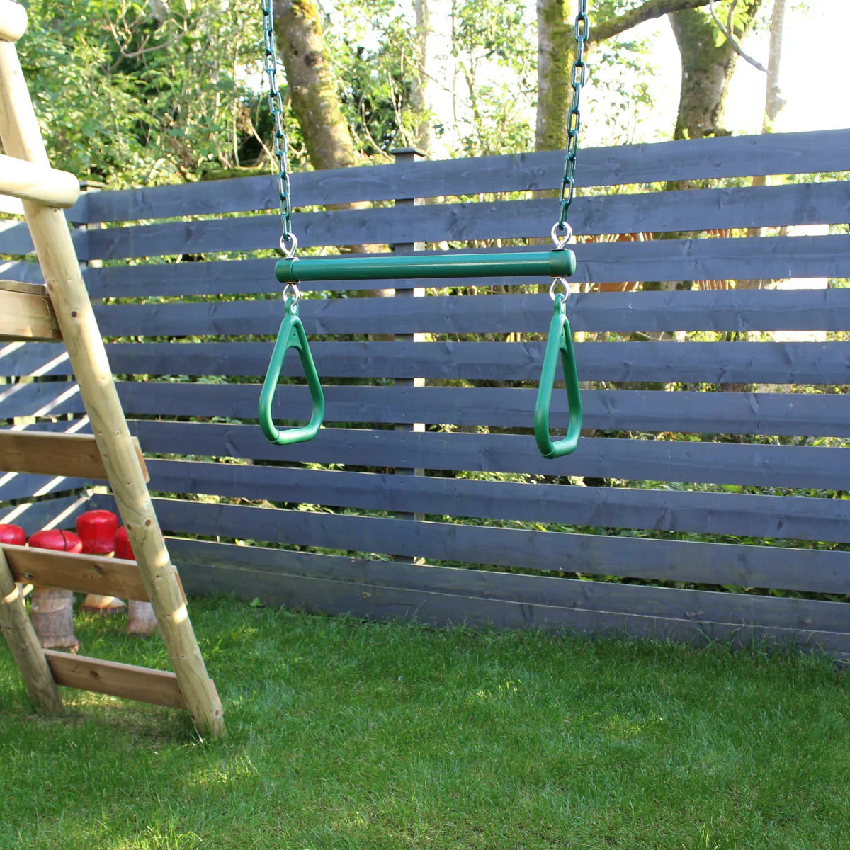 Wild Aussie Metal Trapeze Bar With Gym Rings