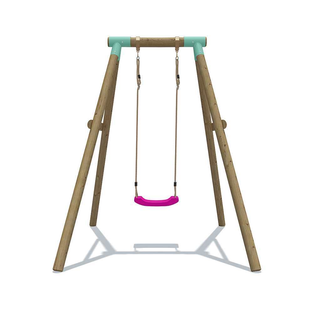 Wild Aussie “Grow With Me” 2-in-1 Wooden Swing Set